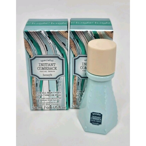 Benefit Cosmetics Specialist Instant Comeback Facial Serum, 0.16oz/5mL Set Of 2 - Picture 1 of 4
